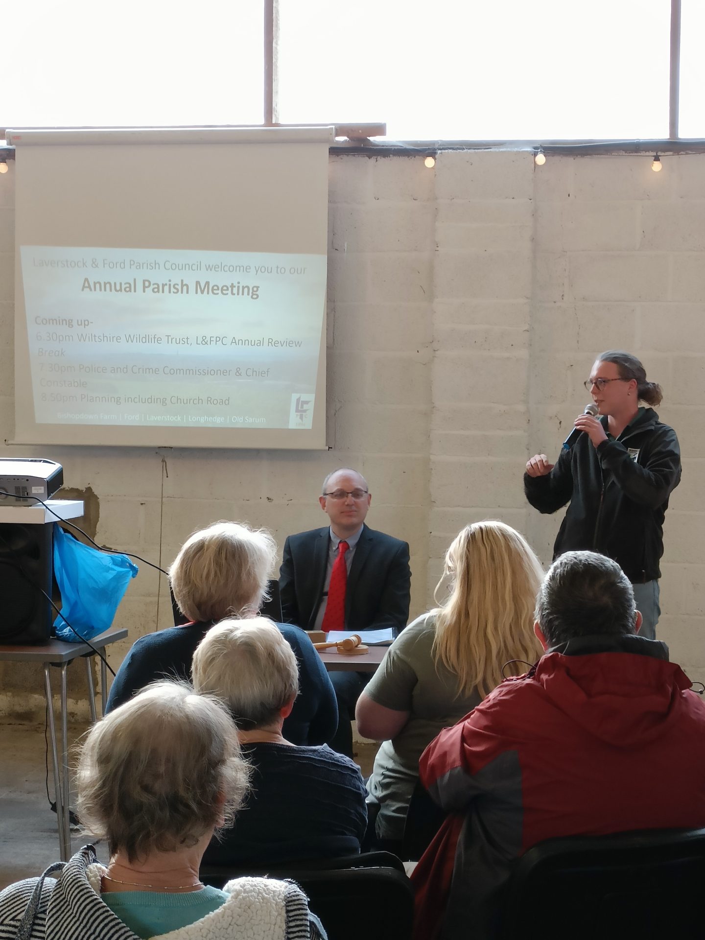 Wiltshire Wildlife Trust present at Annual Parish Meeting 2023