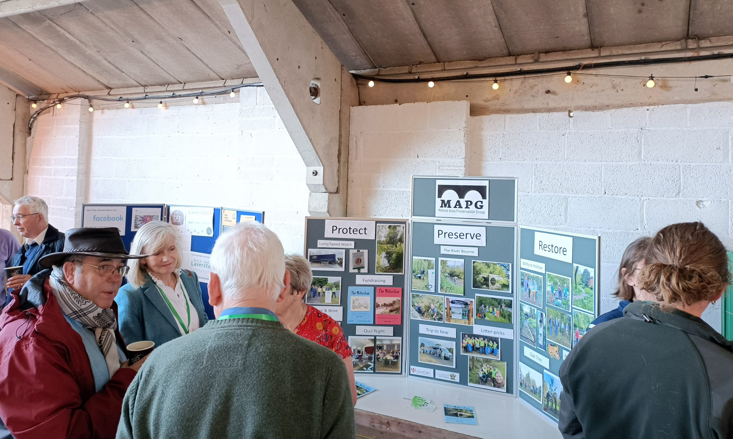 Local group MAPG's stand at the Annual Parish Meeting 2024