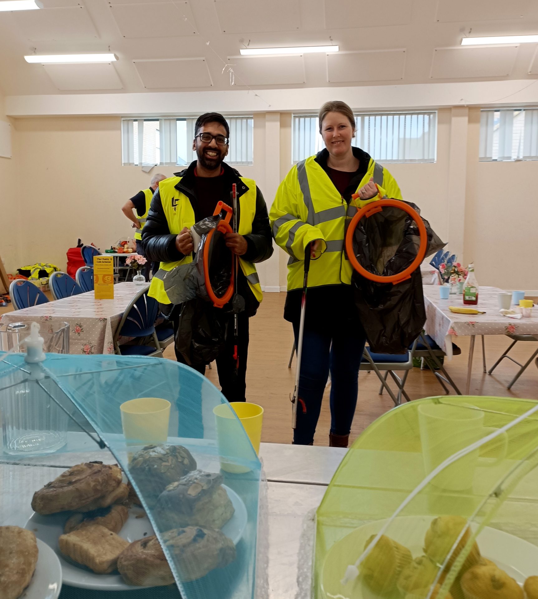 Litter Pickers at Community Day 2024