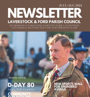 Front Cover of the Parish Council Website, July/August 2024