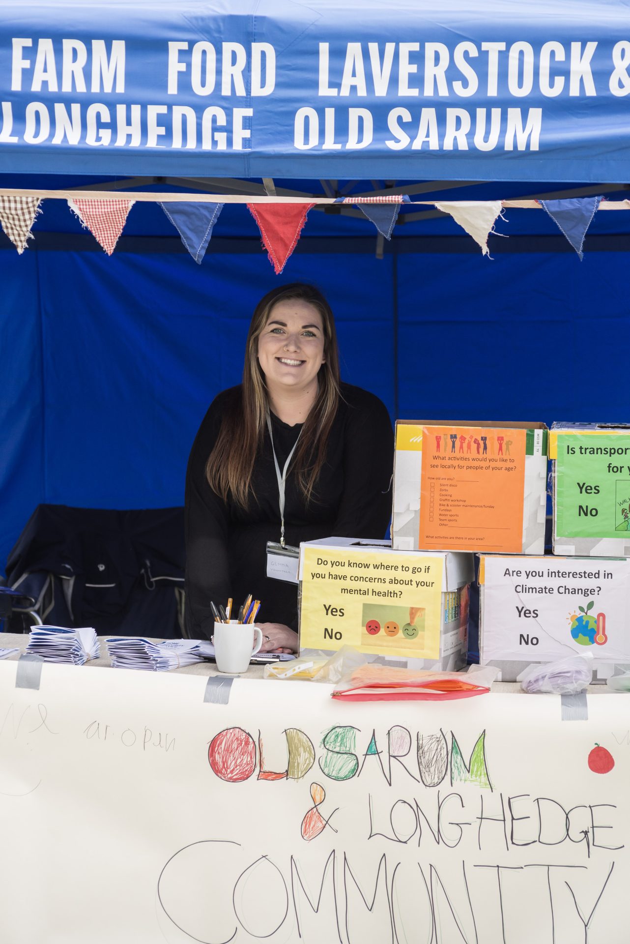 Founder - Gemma Philips at the Hampton Park Pavilion Funday