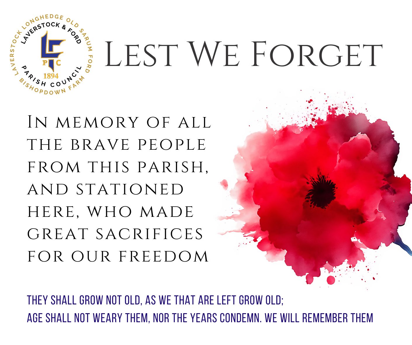 poppy image and descriptive text