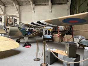photo of an Auster air plane