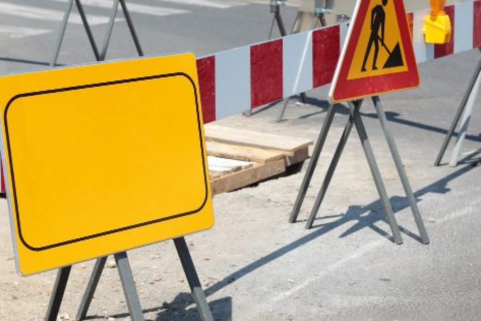 photo of roadworks